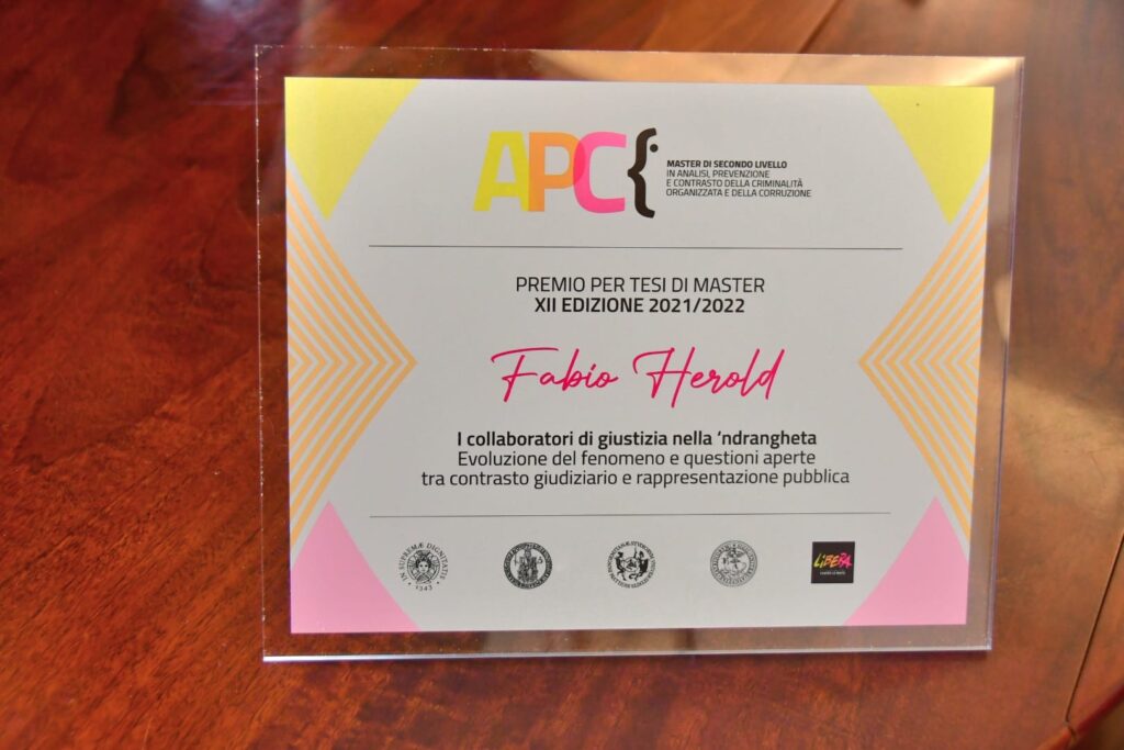 Premio Fabio Herold Pisa
